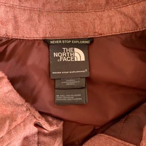 Large North Face Shirt Jacket
